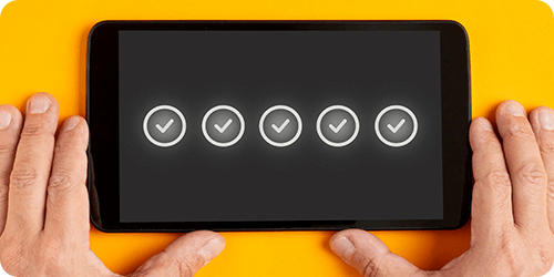 Automated background check