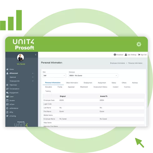 Screenshot of Prosoft Personnel